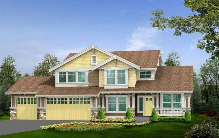 House Plan House Plan #5927 Front Elevation