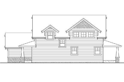 Northwest House Plan #341-00054 Elevation Photo
