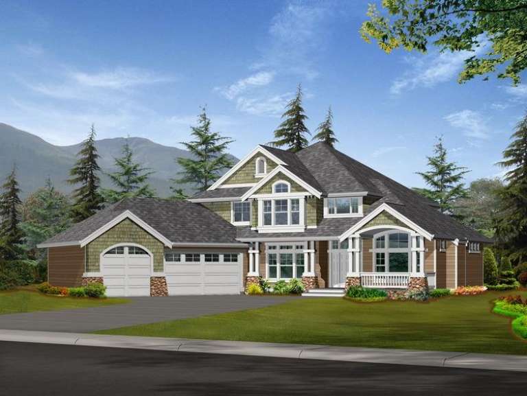 House Plan House Plan #5960 Front Elevation