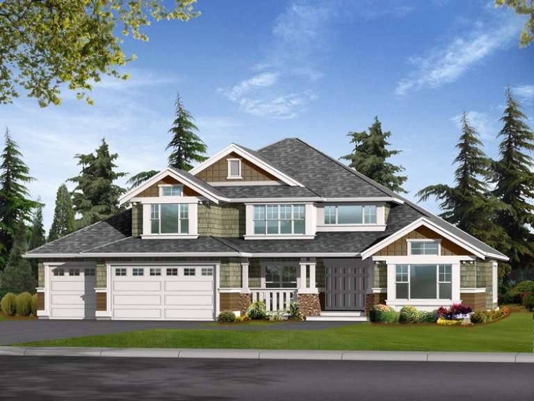 House Plan House Plan #5975 Front Elevation