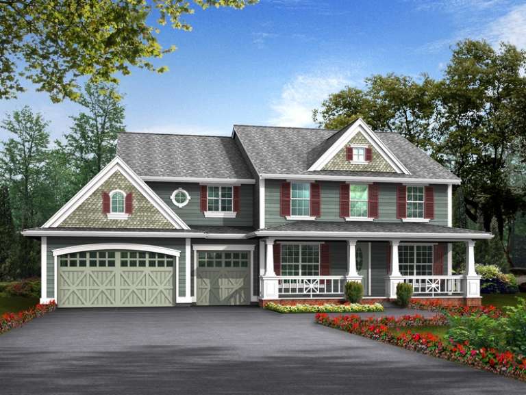 House Plan House Plan #6010 Front Elevation