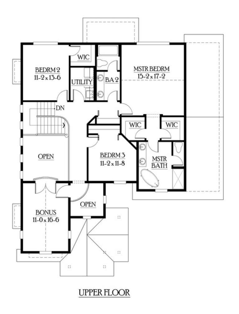 House Plan House Plan #6087 Drawing 3