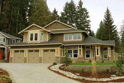 Craftsman House Plan #341-00226 Elevation Photo