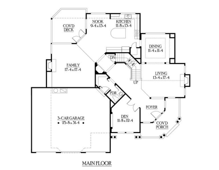 House Plan House Plan #6100 Drawing 2