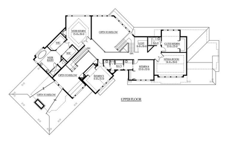 House Plan House Plan #6145 Drawing 2