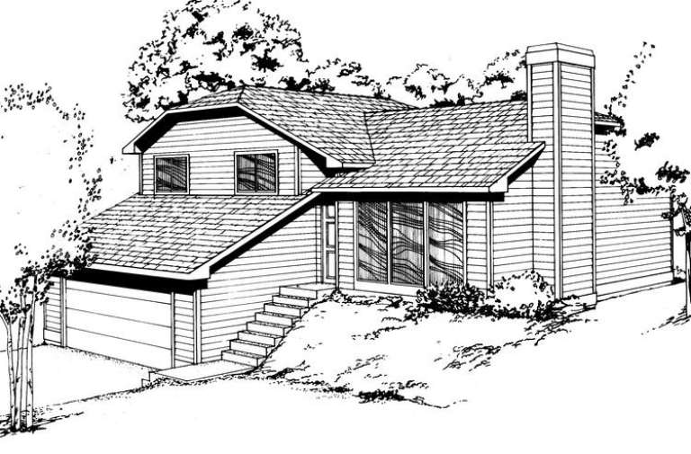 House Plan House Plan #6184 Front Elevation