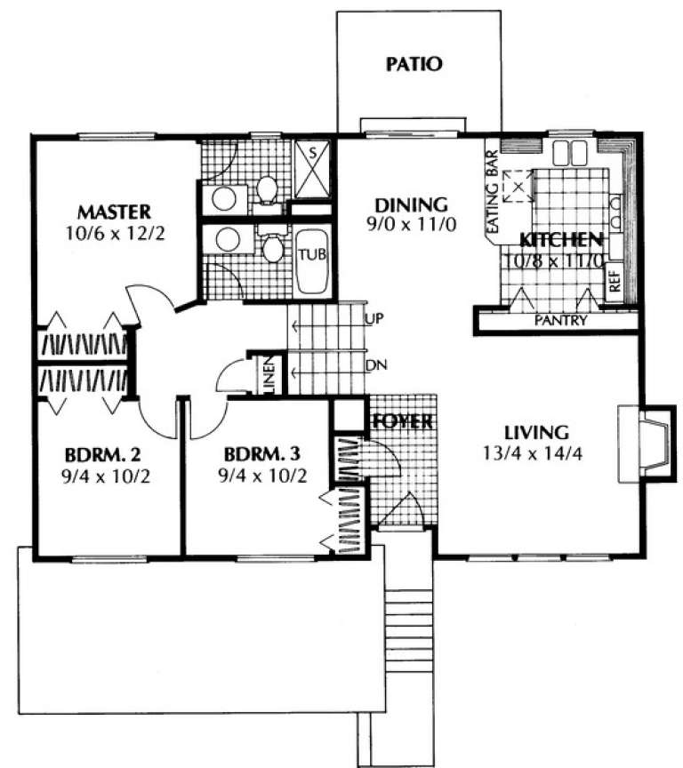 House Plan House Plan #6184 Drawing 2