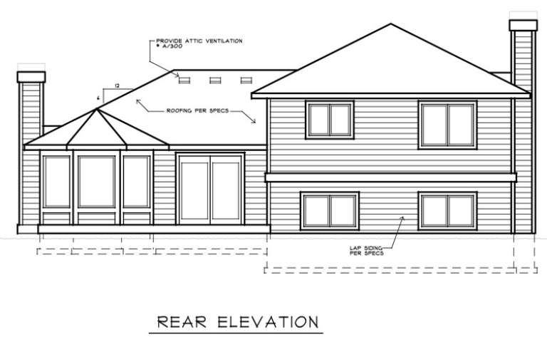 Northwest Plan: 1,852 Square Feet, 3 Bedrooms, 2.5 Bathrooms - 692-00030