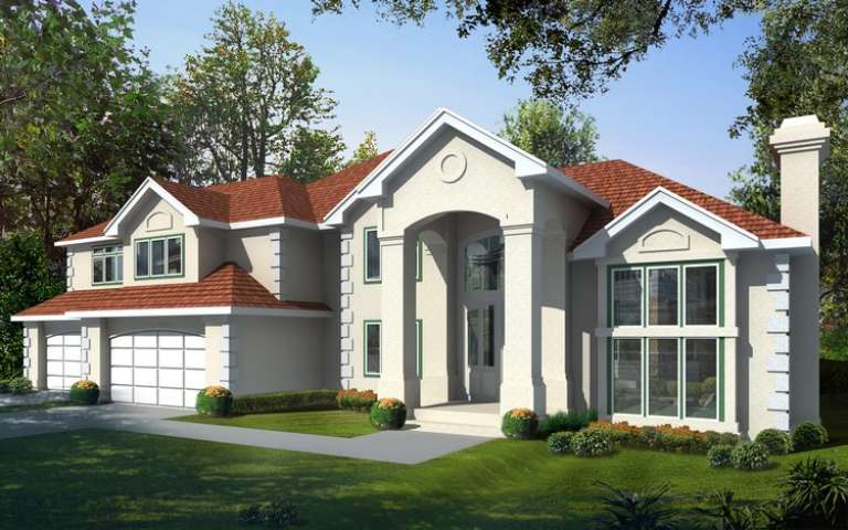 House Plan House Plan #6257 Front Elevation