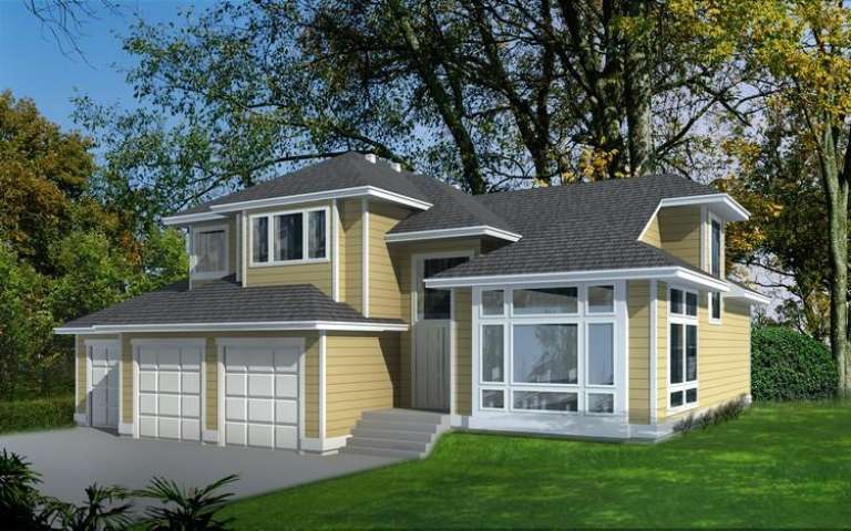 House Plan House Plan #6260 Front Elevation