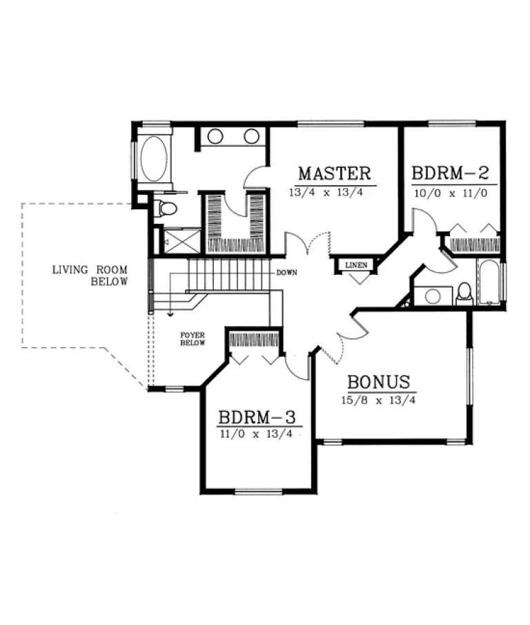 House Plan House Plan #6345 Drawing 2