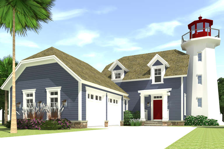 House Plan House Plan #6468 Front Elevation 