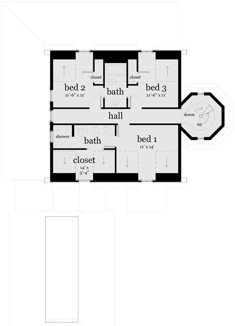 House Plan House Plan #6468 Drawing 2