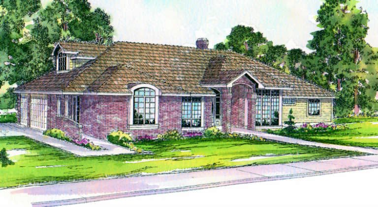 House Plan House Plan #650 Front Elevation