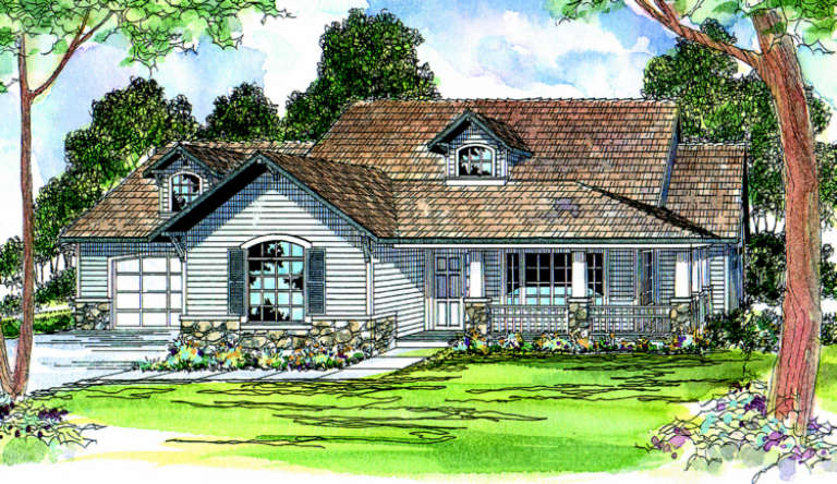 House Plan House Plan #703 Front Elevation