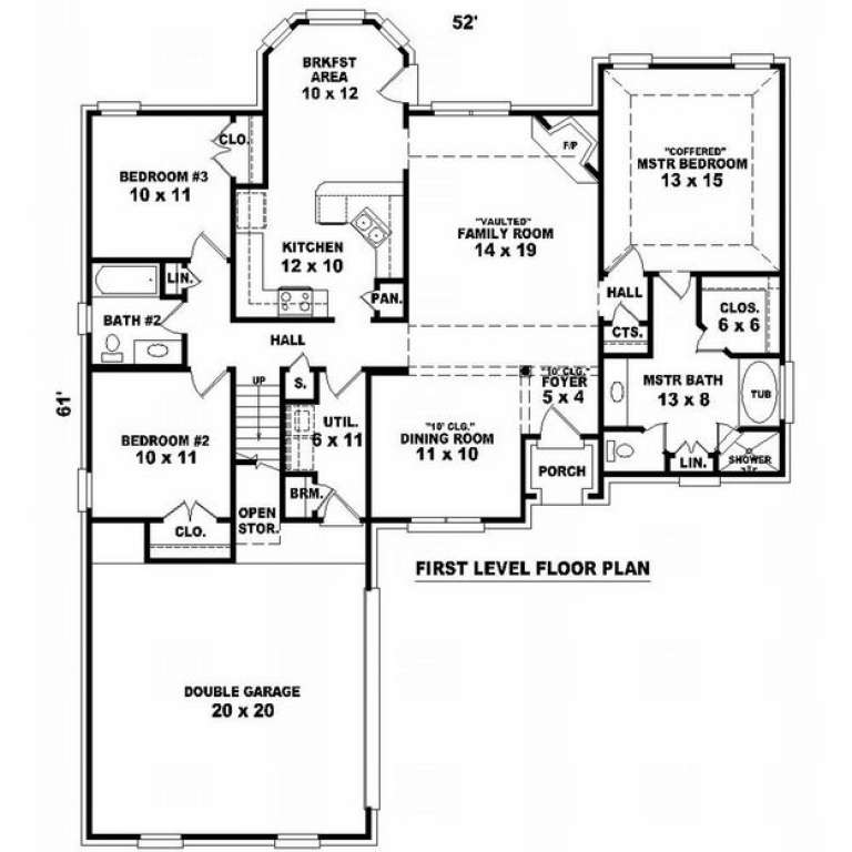 House Plan House Plan #7292 Drawing 1
