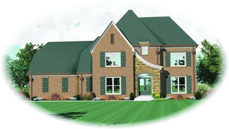 House Plan House Plan #7341 Front Elevation