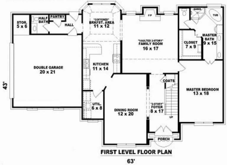 House Plan House Plan #7341 Drawing 1