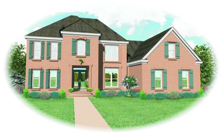 House Plan House Plan #7451 Front Elevation