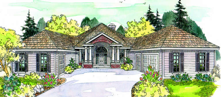 House Plan House Plan #746 Front Elevation