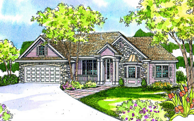 House Plan House Plan #761 Front Elevation