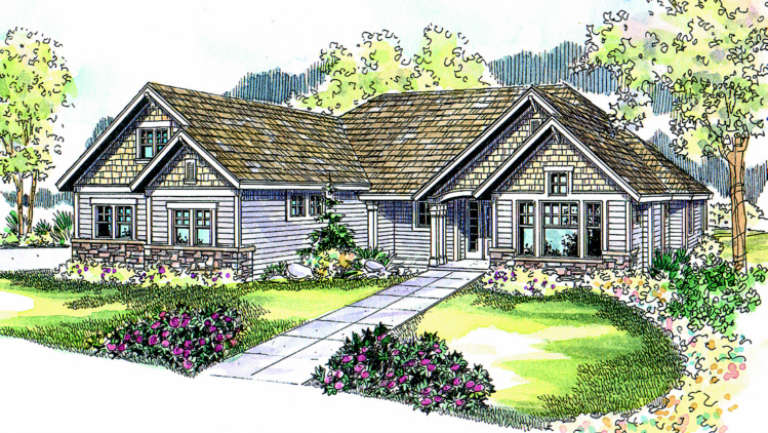 House Plan House Plan #771 Front Elevation