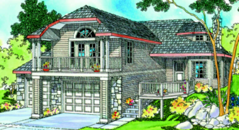 House Plan House Plan #830 Front Elevation