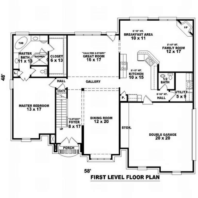 House Plan House Plan #8510 Drawing 1