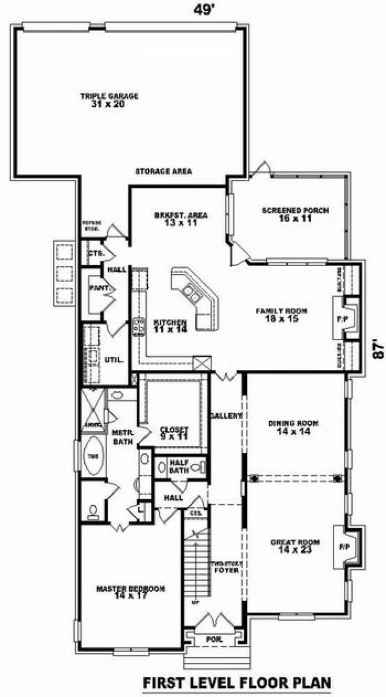 House Plan House Plan #8811 Drawing 1