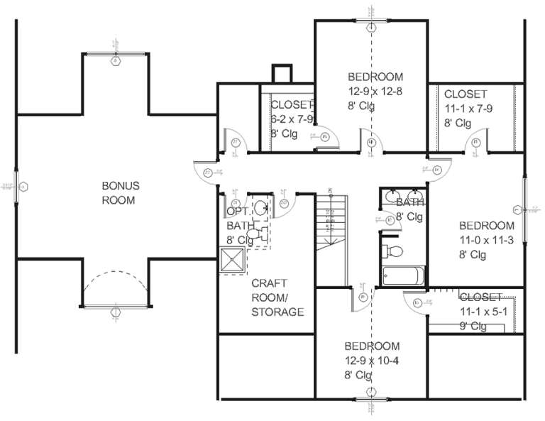 House Plan House Plan #8862 Drawing 2
