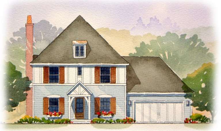 House Plan House Plan #8909 Front Elevation