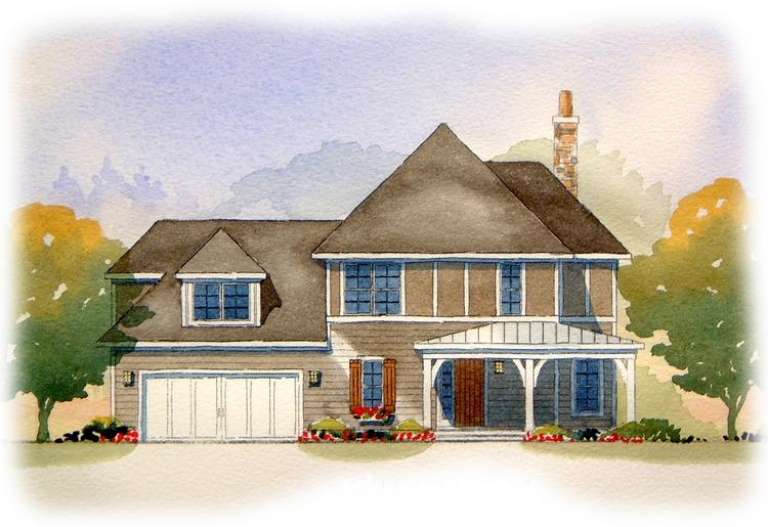 House Plan House Plan #8912 Front Elevation