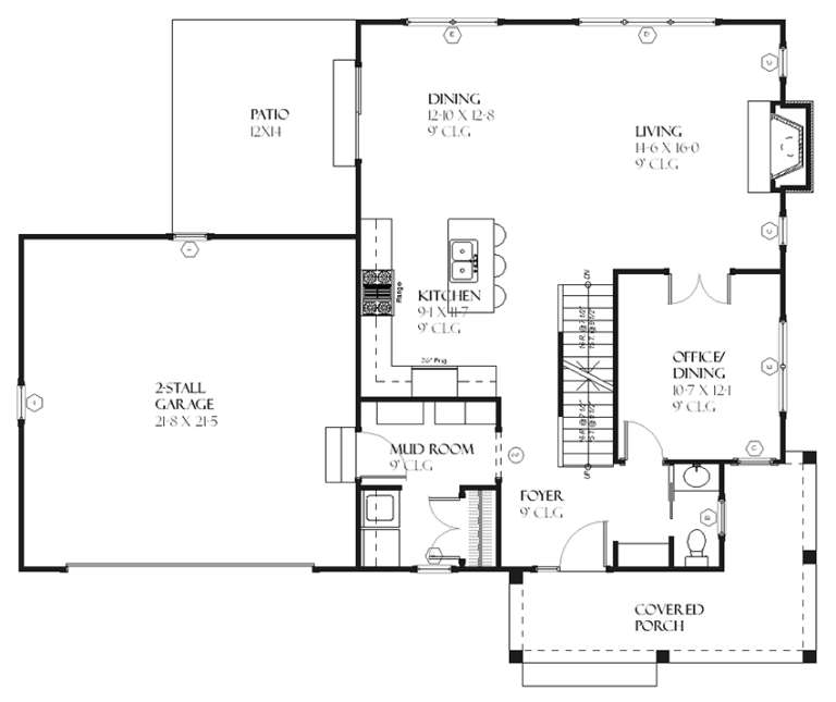 House Plan House Plan #8912 Drawing 1