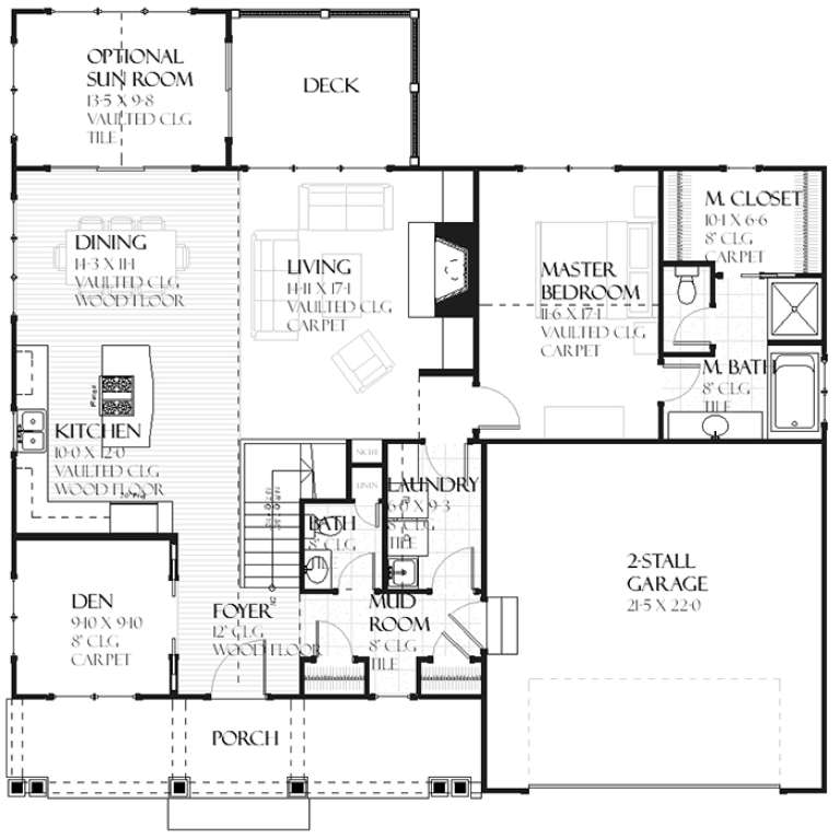 House Plan House Plan #8924 Drawing 1