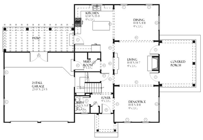 House Plan House Plan #8928 Drawing 1