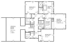 Tudor Plan: 1,950 Square Feet, 3 Bedrooms, 2.5 Bathrooms - 2559-00245