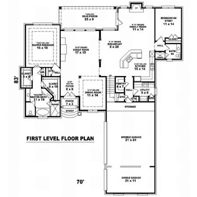 House Plan House Plan #9173 Drawing 1