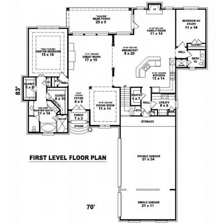 House Plan House Plan #9179 Drawing 1