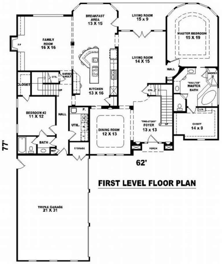 House Plan House Plan #9221 Drawing 1