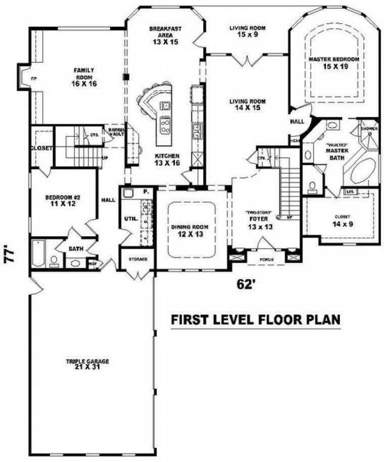 House Plan House Plan #9224 Drawing 1