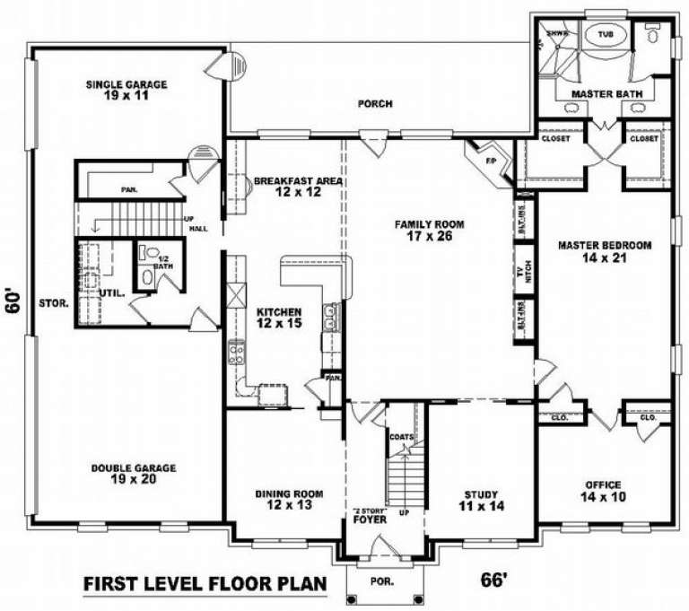 House Plan House Plan #9235 Drawing 1
