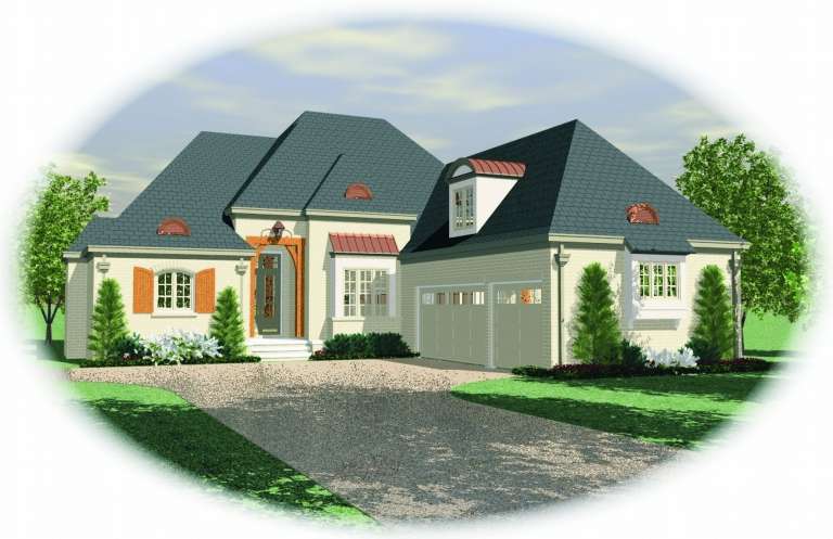 House Plan House Plan #9304 Front Elevation