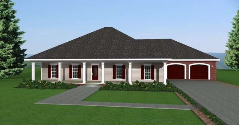 House Plan House Plan #9437 Front Elevation