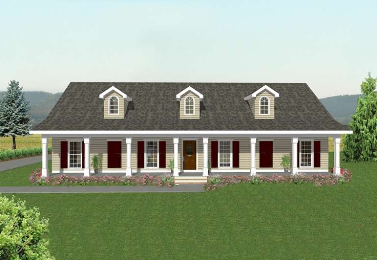 House Plan House Plan #9444 Front Elevation