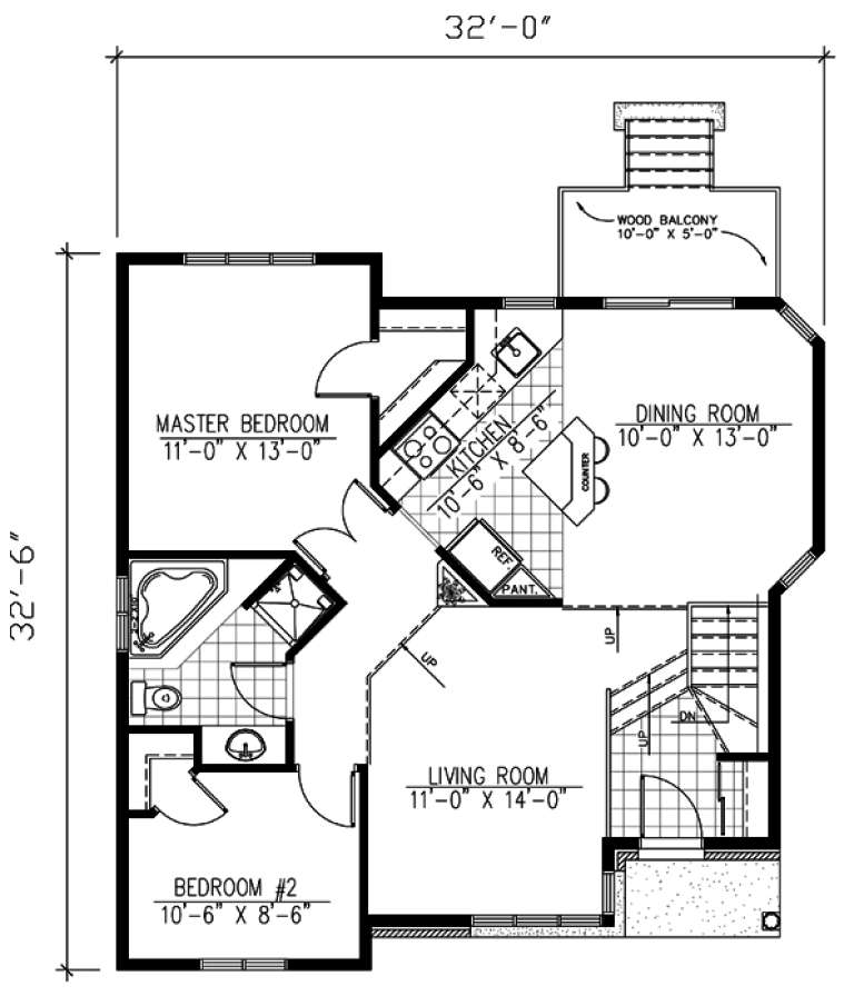 House Plan House Plan #9482 Drawing 1