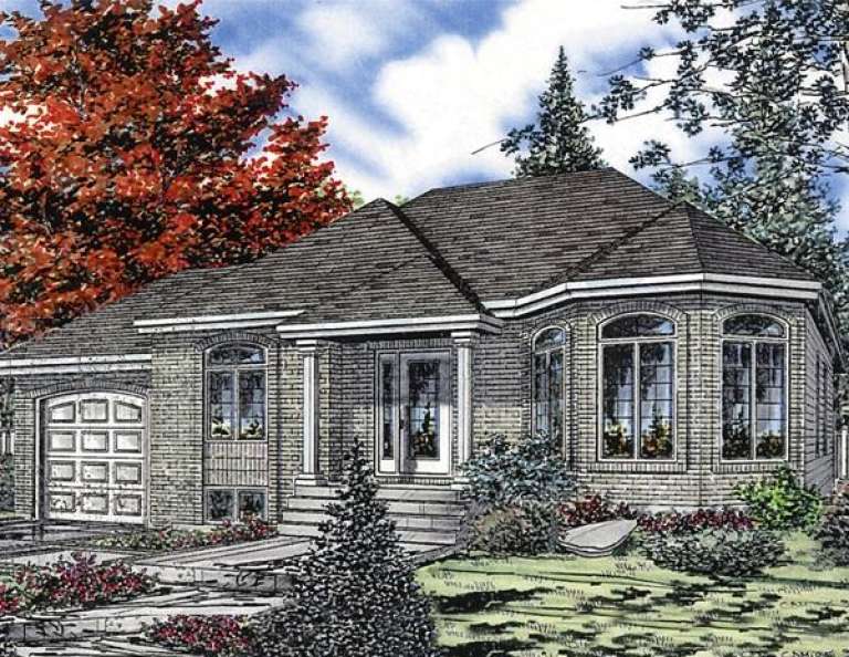 House Plan House Plan #9501 Front Elevation