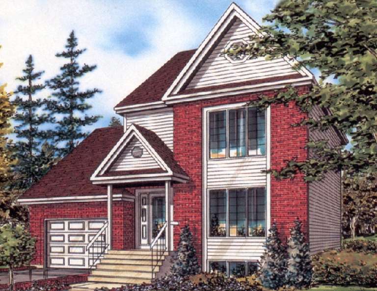 House Plan House Plan #9509 Front Elevation
