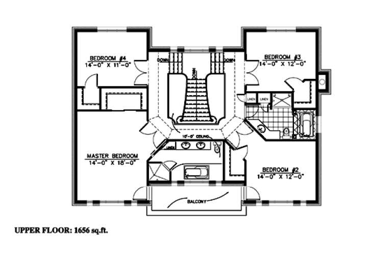 House Plan House Plan #9519 Drawing 2