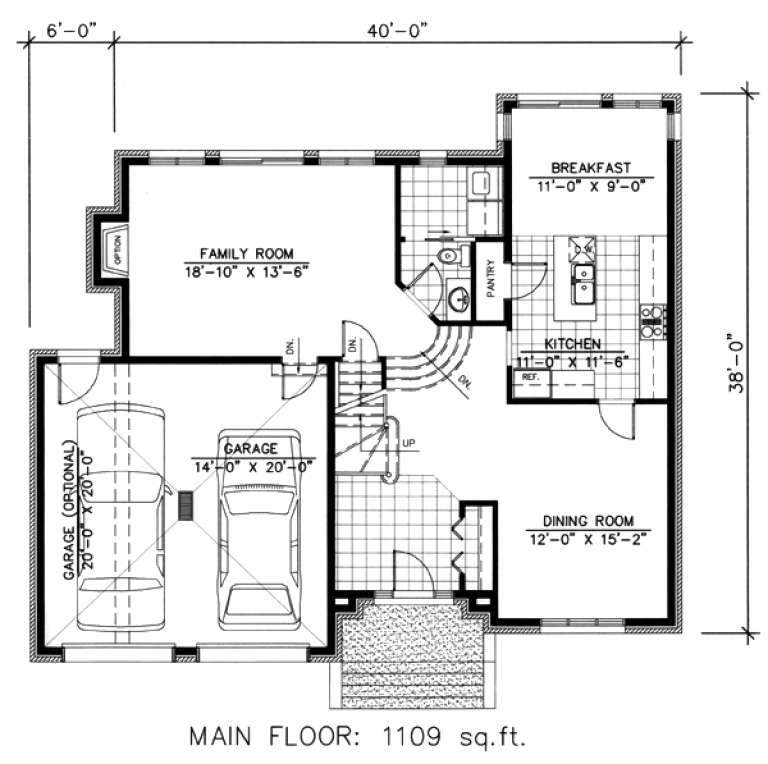 House Plan House Plan #9535 Drawing 1