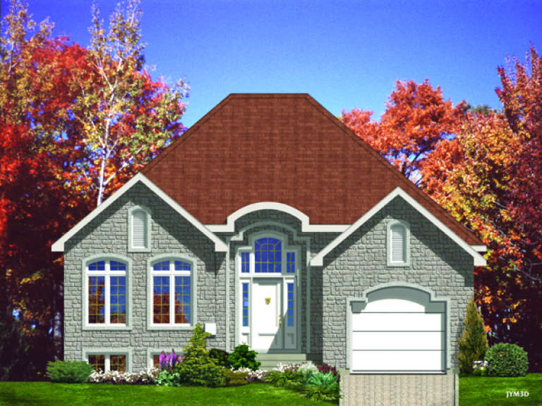 House Plan House Plan #9563 Front Elevation
